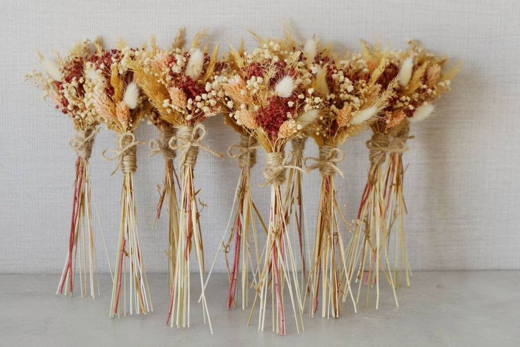 Dried Flower Bouquet for Vase l Floral Arrangement for Table