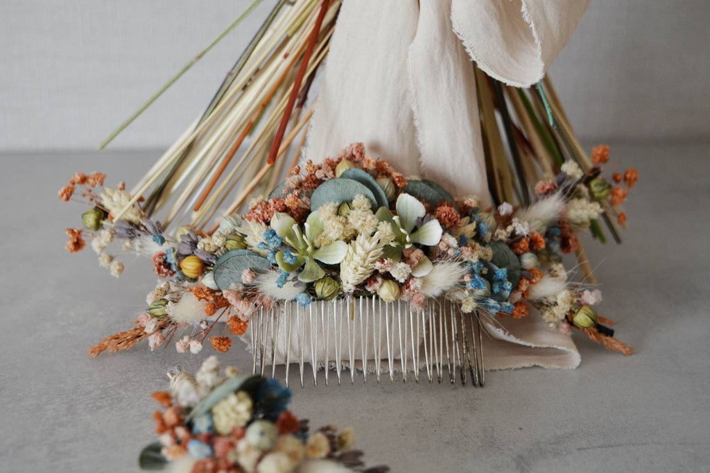 Colorful Wedding Hair Comb l Bridal Hair Accessories