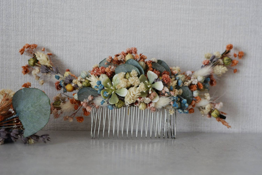 Colorful Wedding Hair Comb l Bridal Hair Accessories