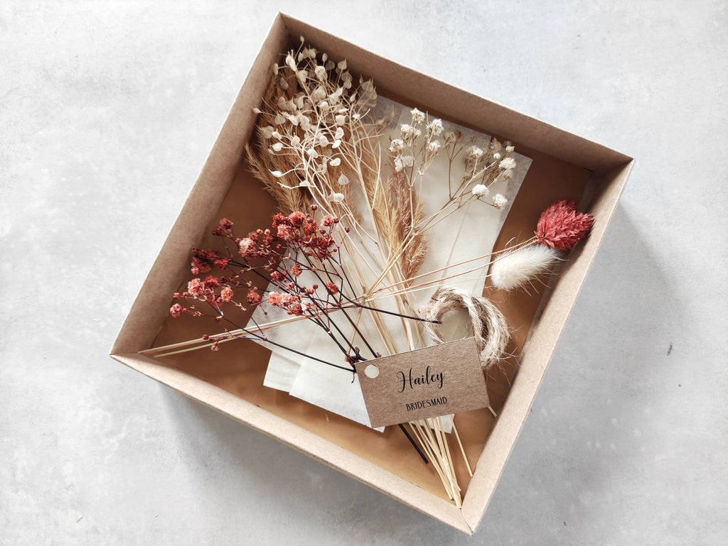 DIY Dried Mini Flower Bouquet Kit: Craft Your Personalized